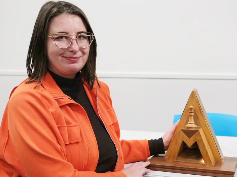 Joint NZ Women's Champion, Elena Moshakova
